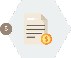 訂單簽名回傳並下付訂金